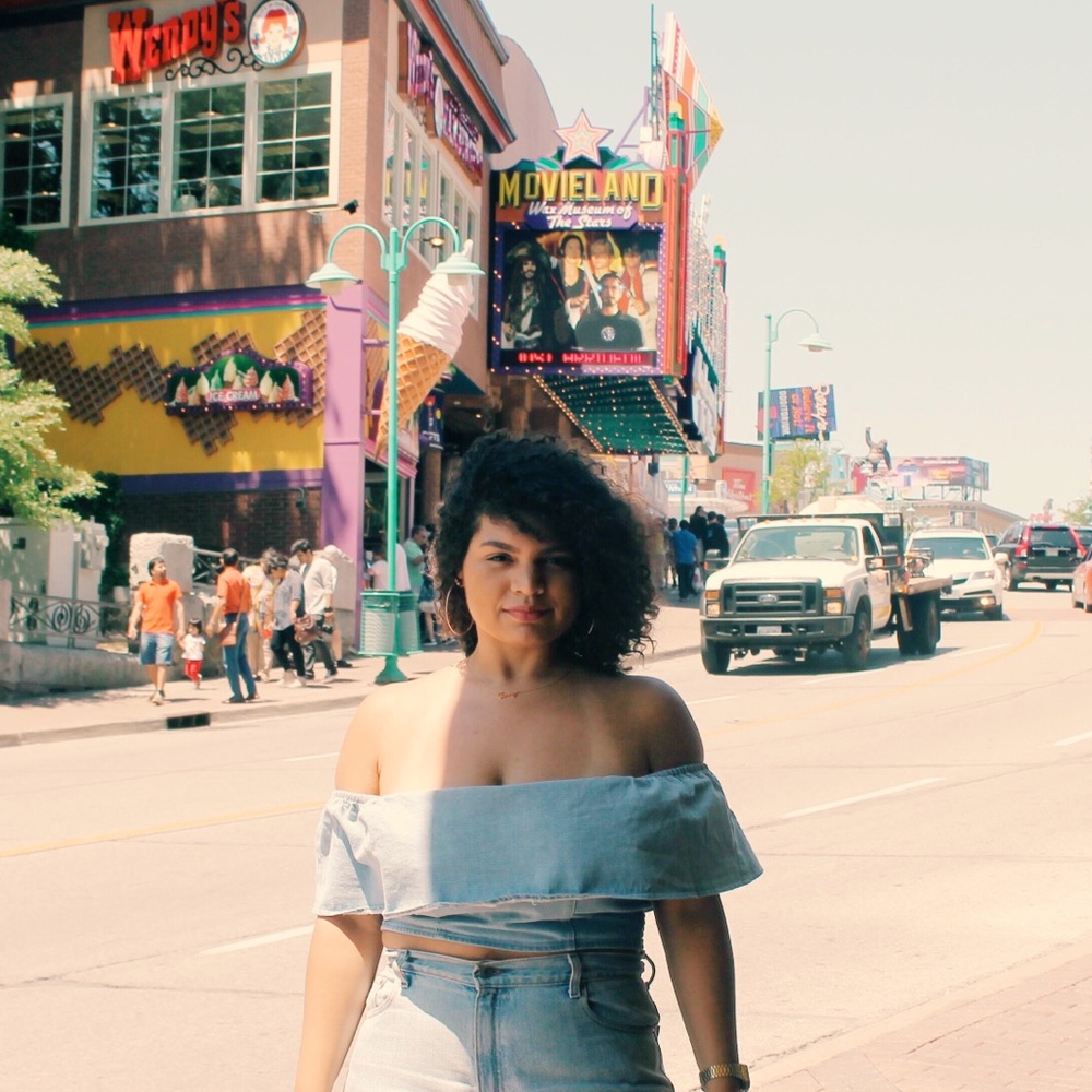 Denim Off The Shoulder Top - Boohoo